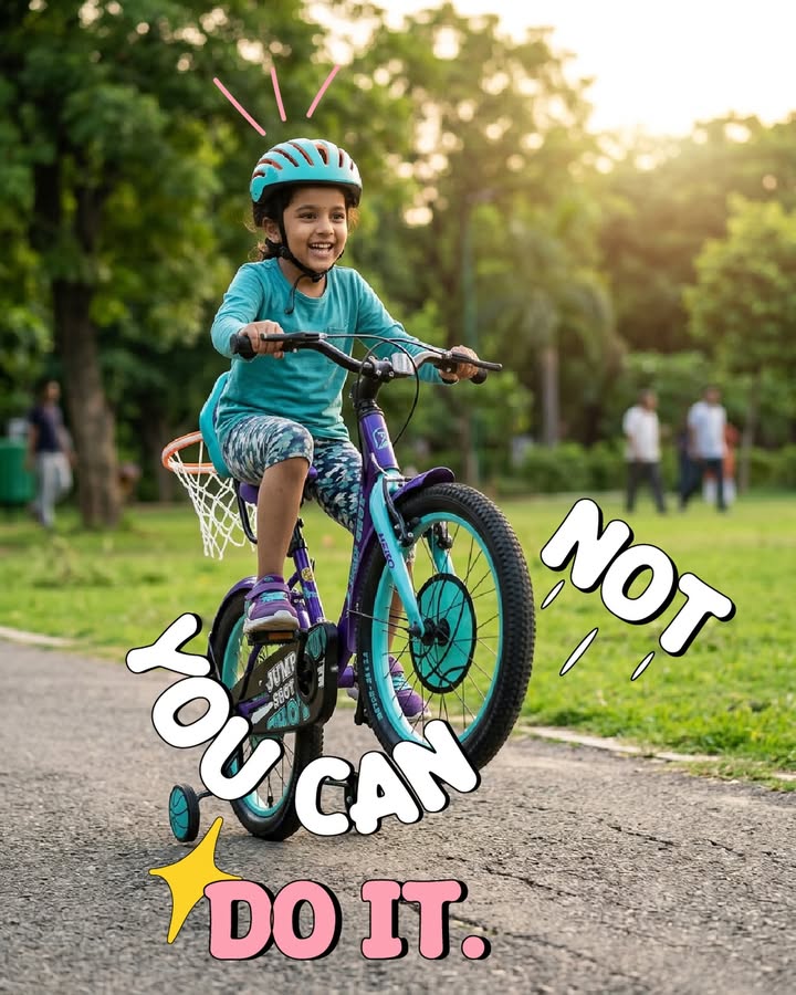Confidence doesnt come all at once. It builds. Ride by ride. Until one day, you dont just ride you rise