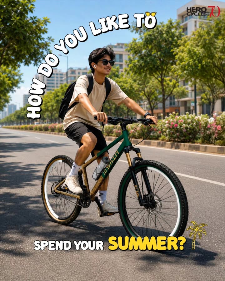 Sunshine, friendships, and a cycle that s always ready for one more ride. Sounds like summer done right 