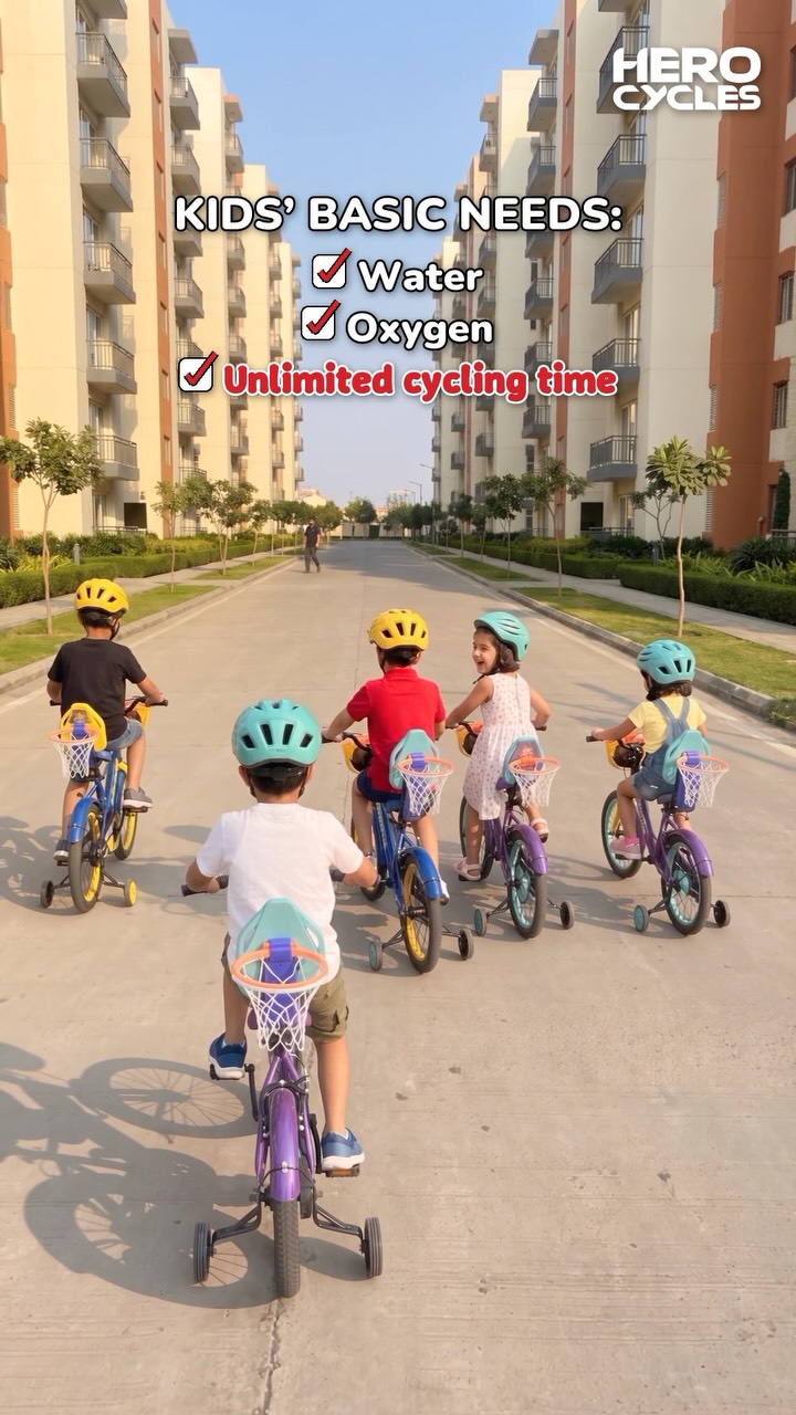 Turns out, unlimited cycling time is a basic need too herocycle joyofmovement movementcreatesheroes