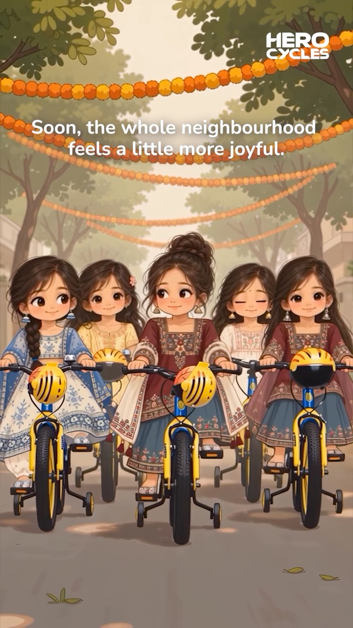 One bell, one more Kanjak This Kanjak Pooja, every tring tring brings one more friend along