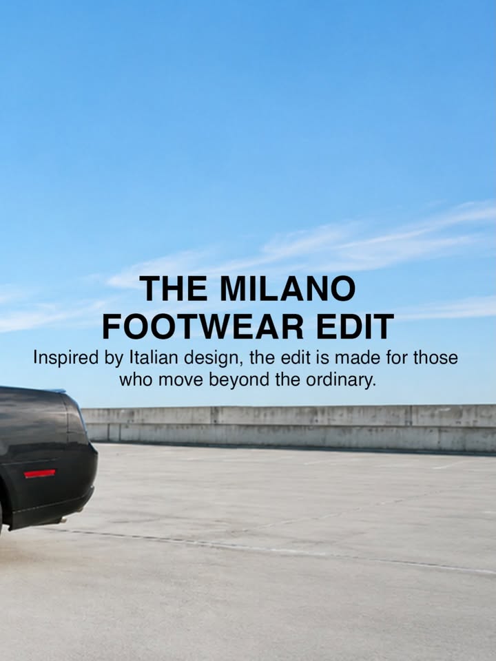 Made for those who are constantly evolving. Discover The Milano Footwear Edit available on gas.centro