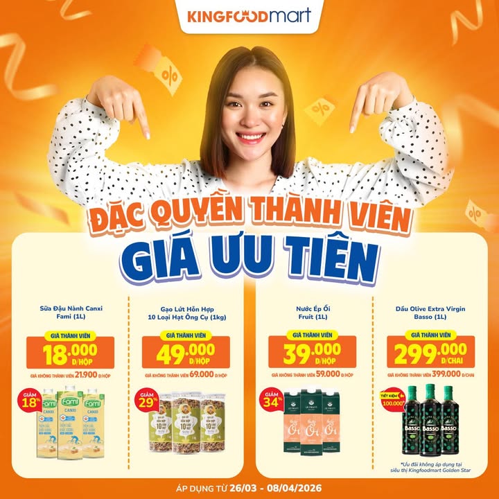  C QUY N TH NH VI N GI U TI N Kingfoodmart d nh t ng ri ng kh ch h ng th nh vi n nh ng ...