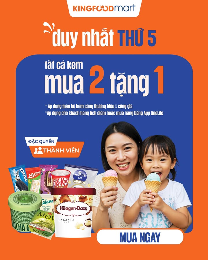  C QUY N D NH RI NG CHO TH NH VI N KINGFOODMART DUY NH T TH 5 T T C KEM MUA 2 T NG 1 ...