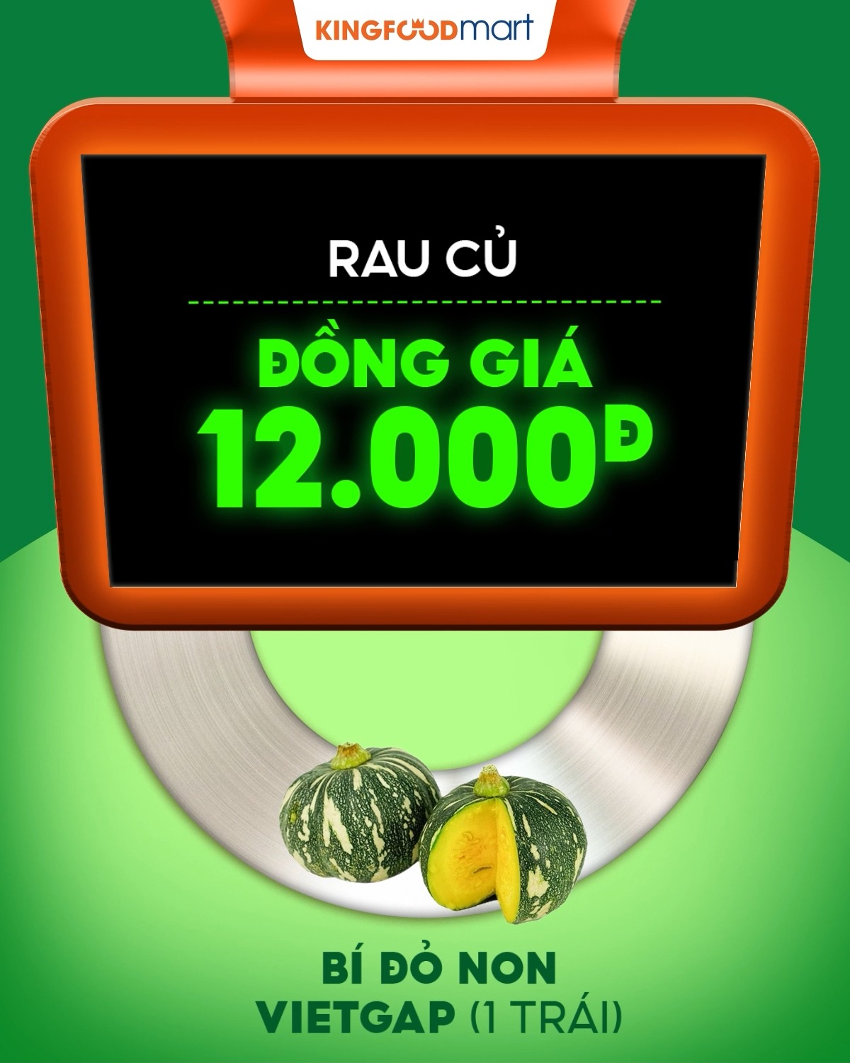  C M 12K N KINGFOODMART MUA RAU S CH TH GA M m c m nh loanh quanh m i v i m n rau Kingfo...