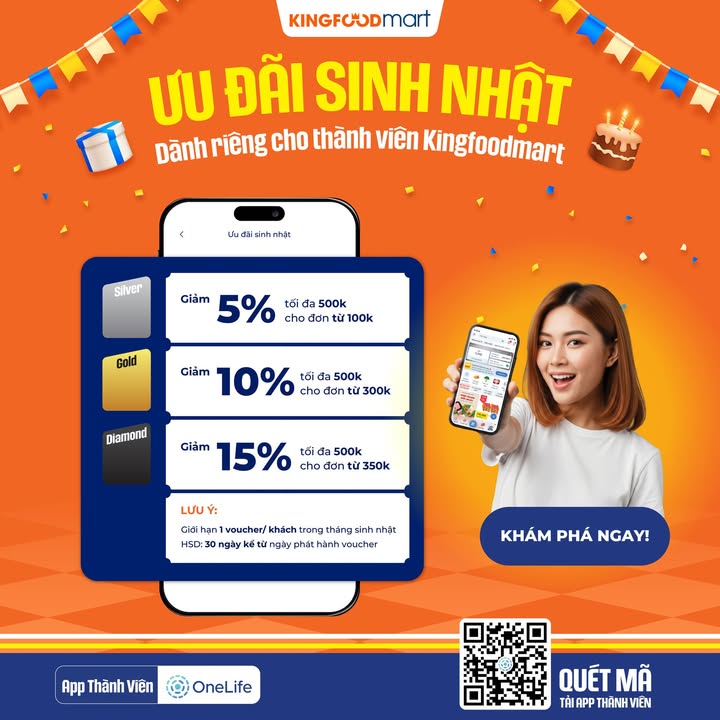  L N U TI N XU T HI N VOUCHER SINH NH T GI M N 15 D nh ri ng cho kh ch h ng th nh vi ...