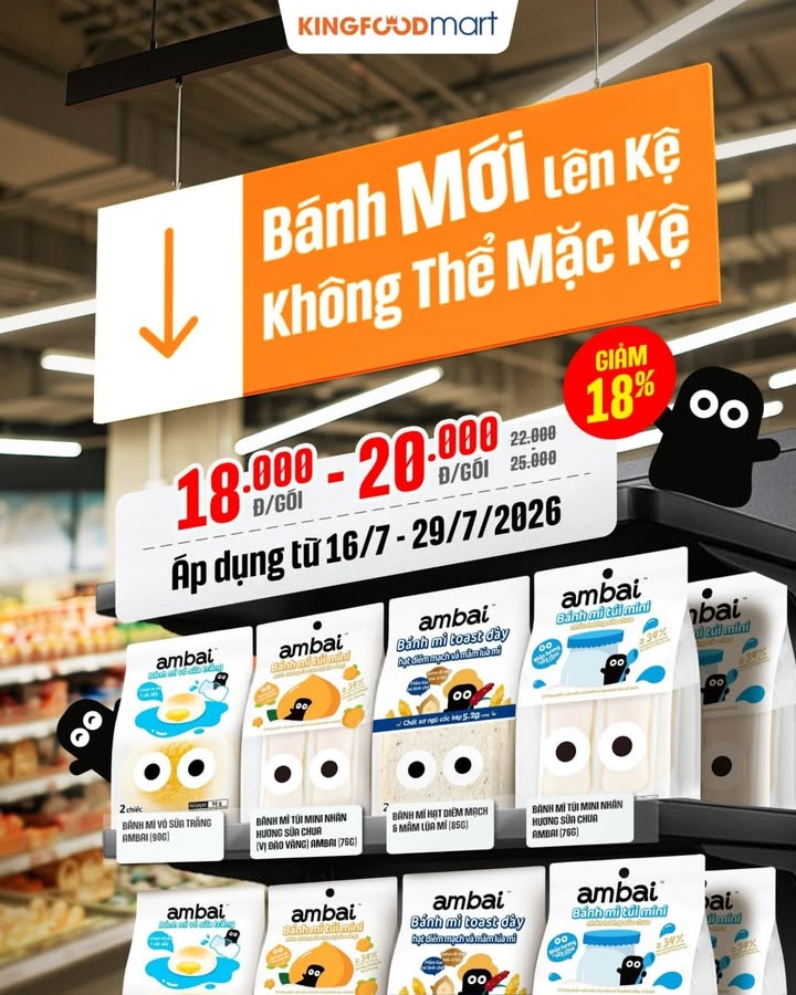  C C HOT B NH M I AMBAI SALE N 18 T I KINGFOODMART Kh ng th m c k tr c d n b nh m ...