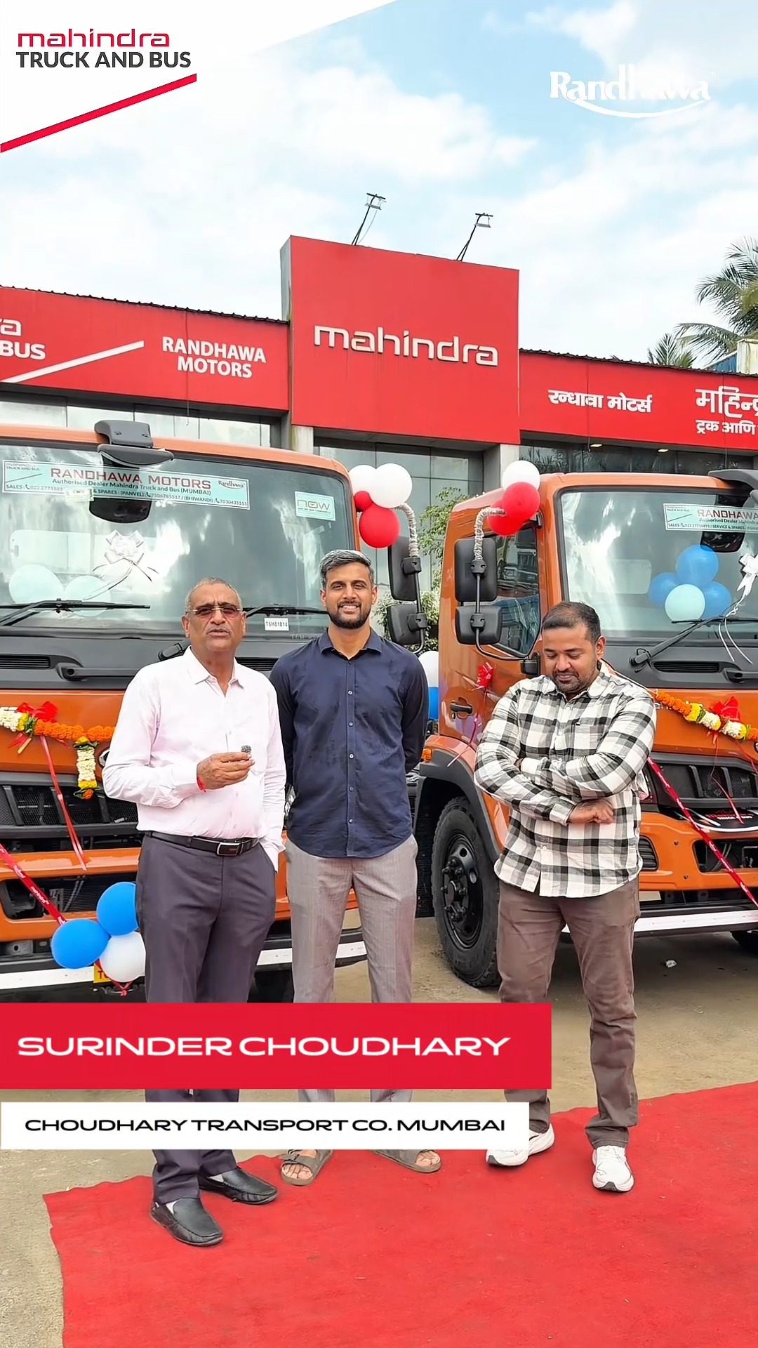 When trust is earned on the road, partnerships go the distance. Mr. Surinder Choudhary from Choudhary Transport Co