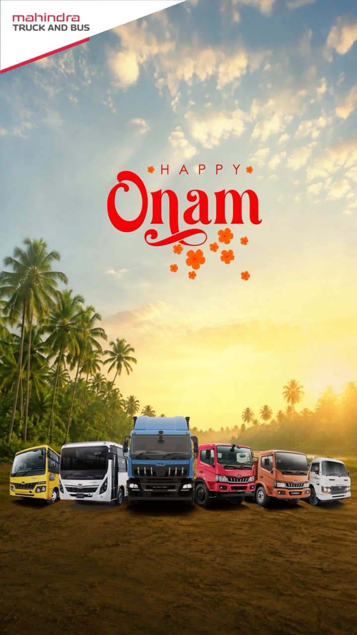 May the spirit of Onam bring abundance to every endeavour and prosperity to every journey ahead