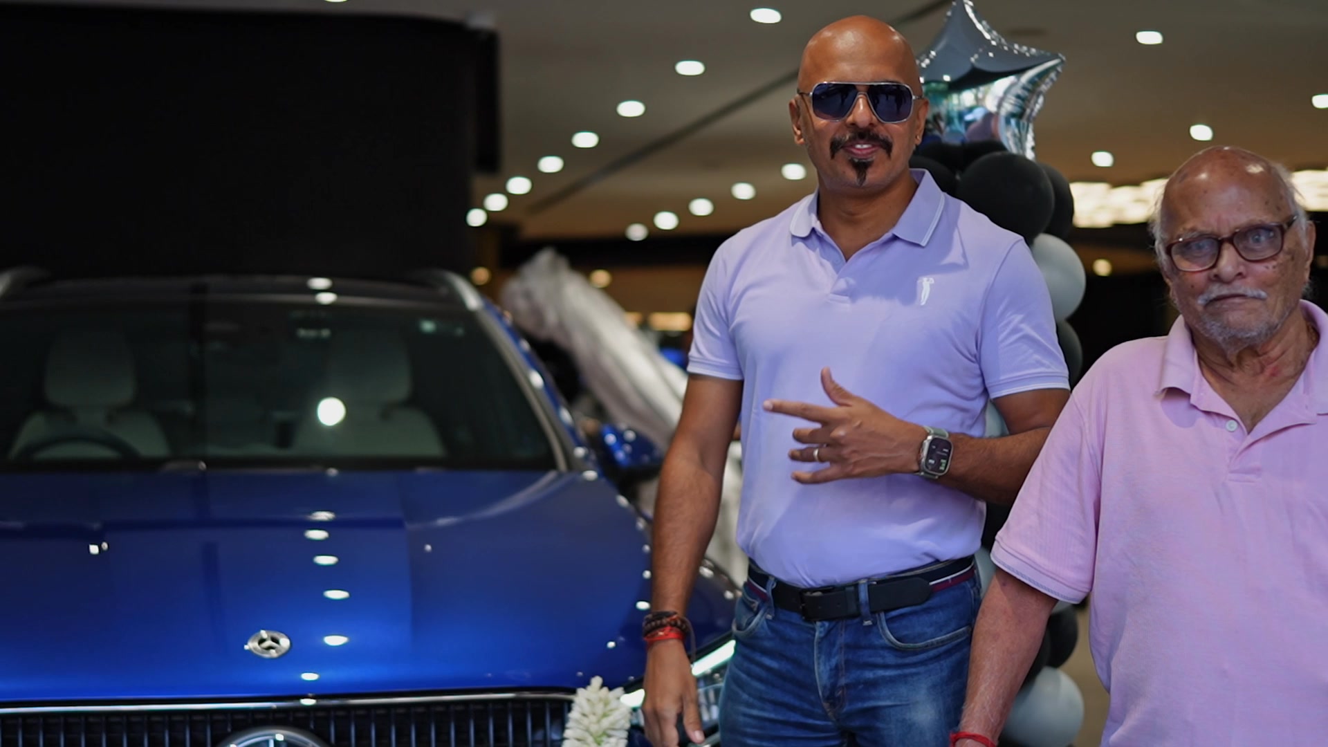 Congratulations to Mrs. Bhargavi on the delivery of the GLC 220d from Akshaya Motors