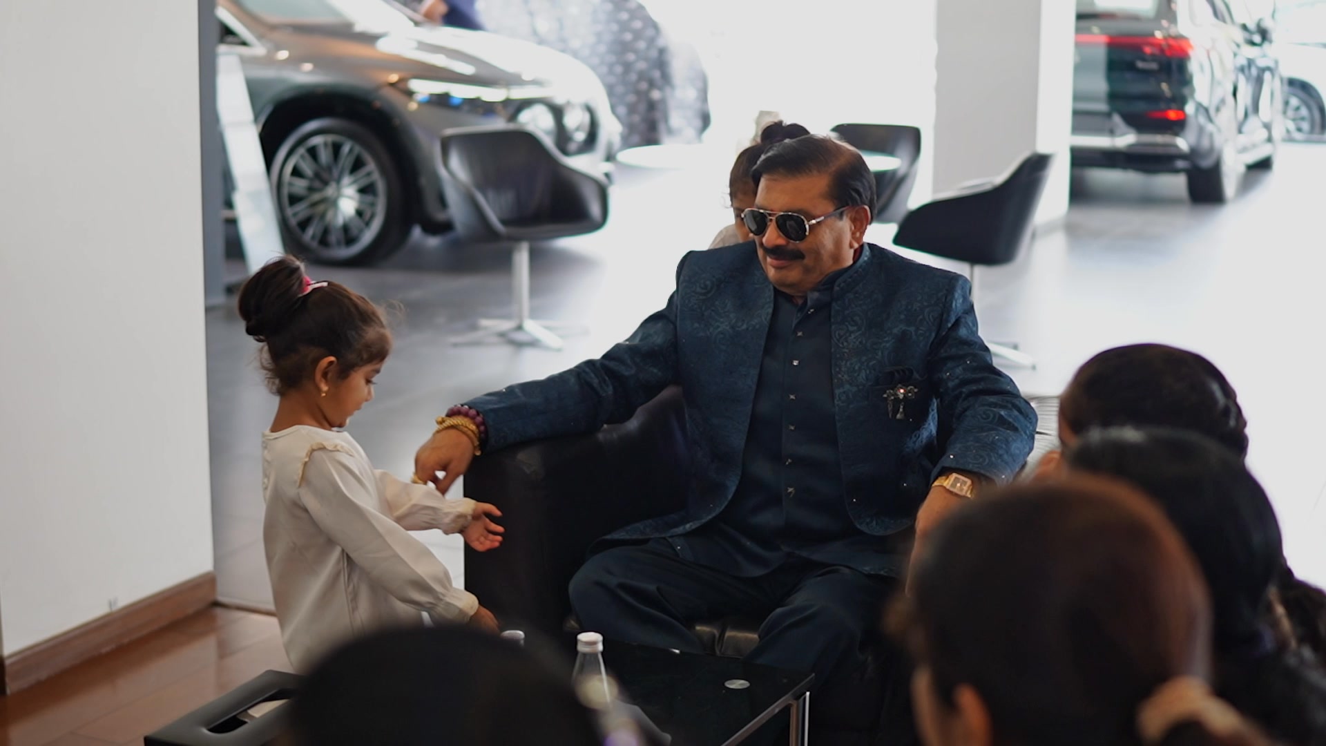 A special moment at Akshaya Motors as the stunning Mercedes Benz GLS 450d found its new home