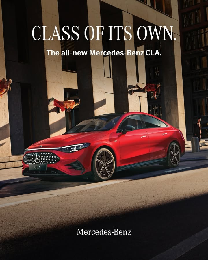 Presenting to you the most intelligent Mercedes ever. The new Mercedes Benz CLA.