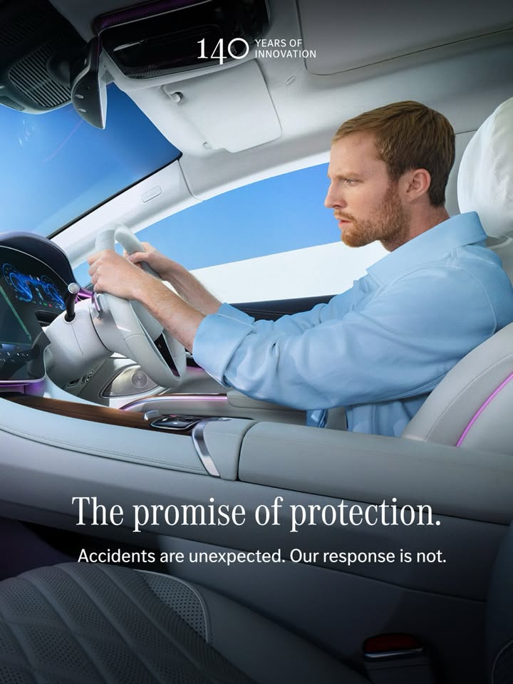 Accidents are never expected, but when it happens, there is no better response than the care Mercedes Benz will put forward