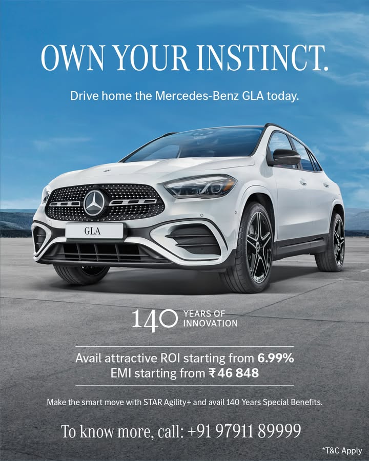 Shaped by 140 years of automotive innovation, the Mercedes Benz GLA stands as a refined expression of contemporary luxury ...