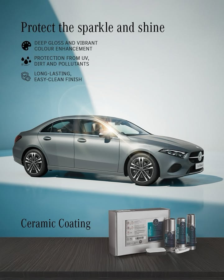 Protect the sparkle and shine of your Mercedes Benz with Ceramic Coating