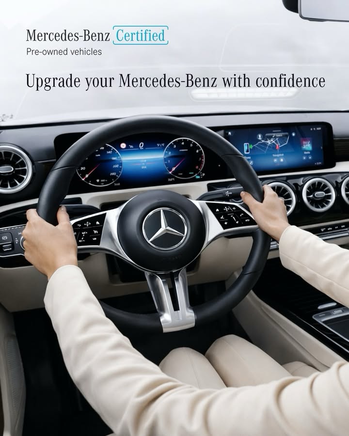 Upgrade your drive with a brand new Mercedes Benz