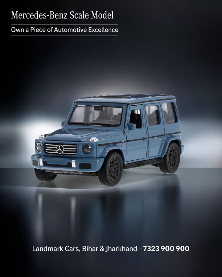 The Mercedes Benz Scale Model is crafted with exceptional precision and attention to detail, capturing every curve, contour,...