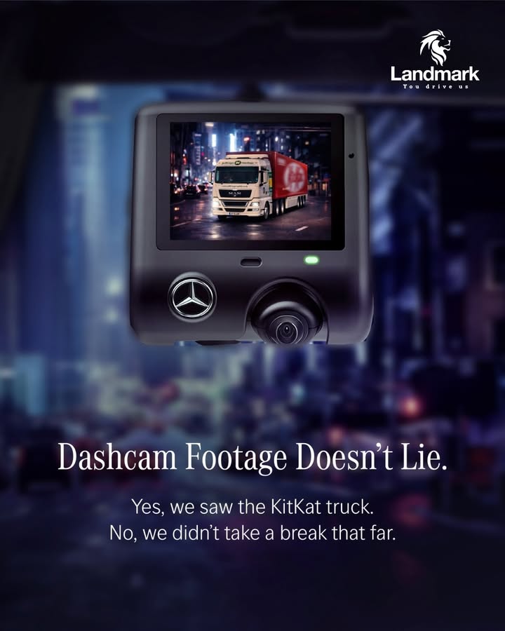 Some trucks are hard to miss especially the ones everyones talking about KitKatTruck MBDashcam LandmarkCarsMumbai...