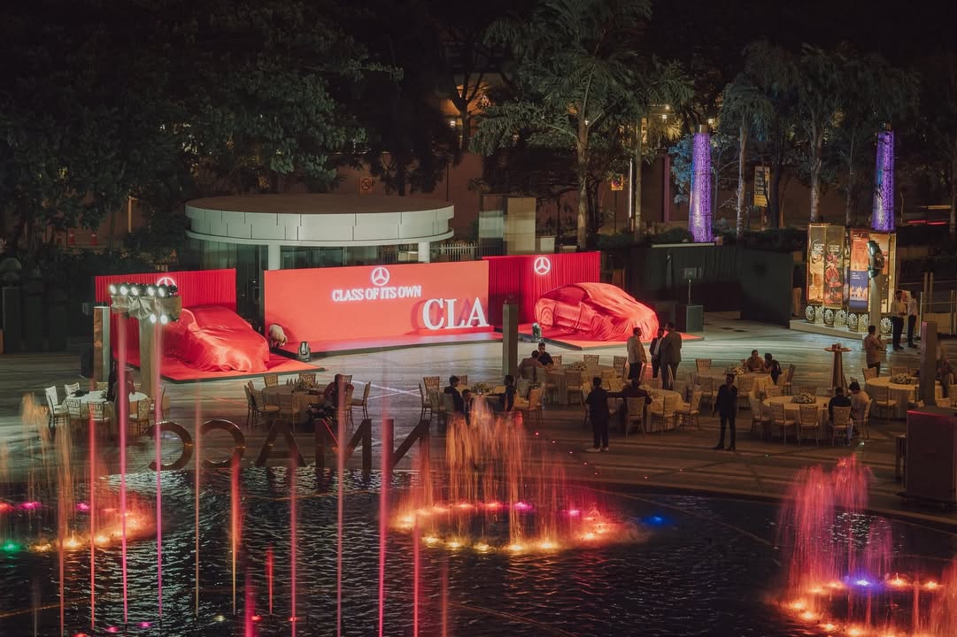 From anticipation to arrival, introducing a of its own. The Mercedes Benz CLA Launch at nmacc