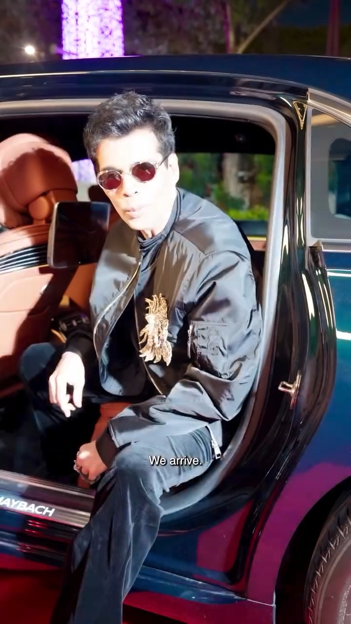 The art of arrival. In a Maybach. Groundbreaking. There are few things Miranda would approve. This is one of them