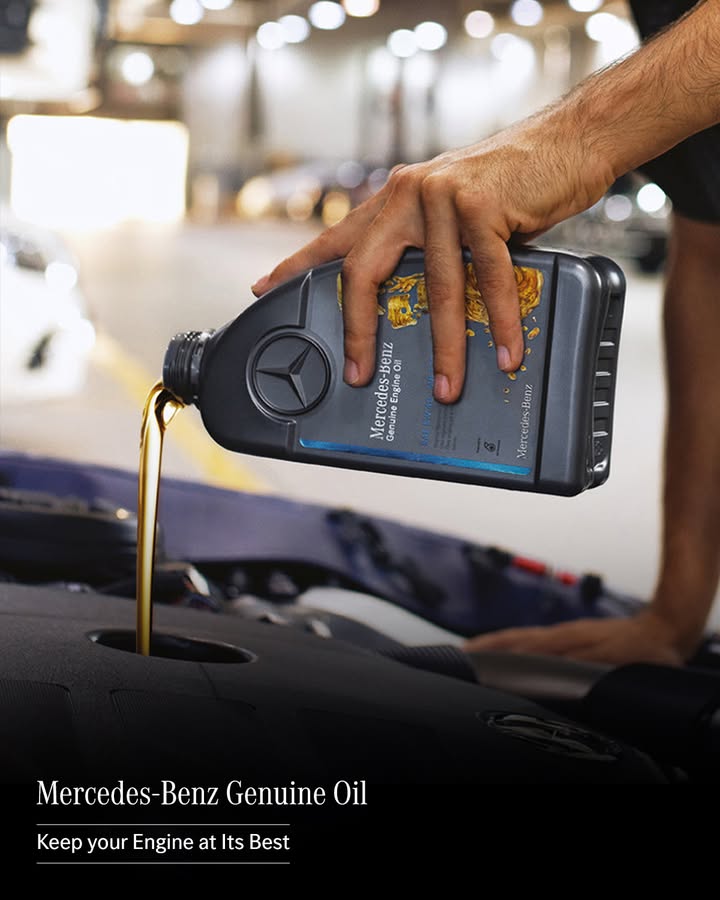 Developed exclusively for Mercedes Benz Genuine Oil ensures every component performs at its absolute finest