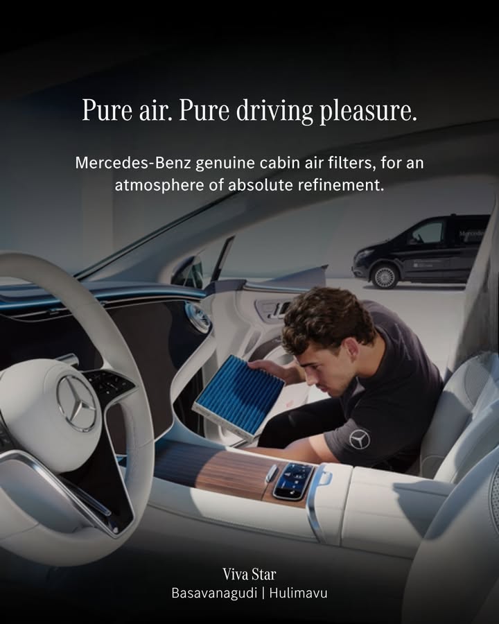 An atmosphere of precision, inside every drive. Maintain it with expert care at our service centre