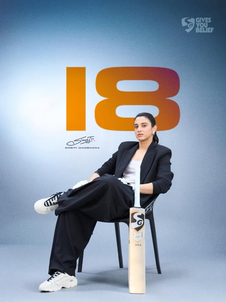 SM18 smritimandhana cricket sm18 sggivesyoubelief