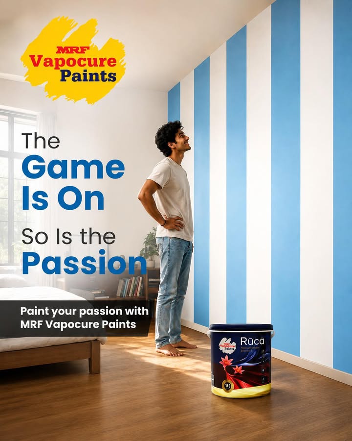 The game is on. So is your passion. Bring every masterpiece to life with colours that inspire