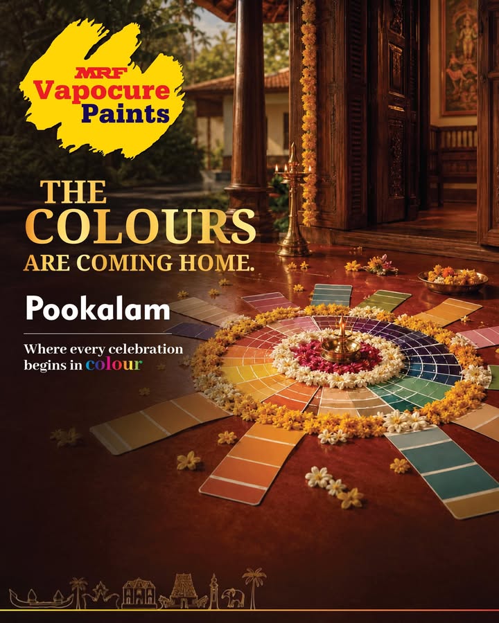 Something colourful is on its way home. The season of pookalams, sadhya and togetherness is almost here