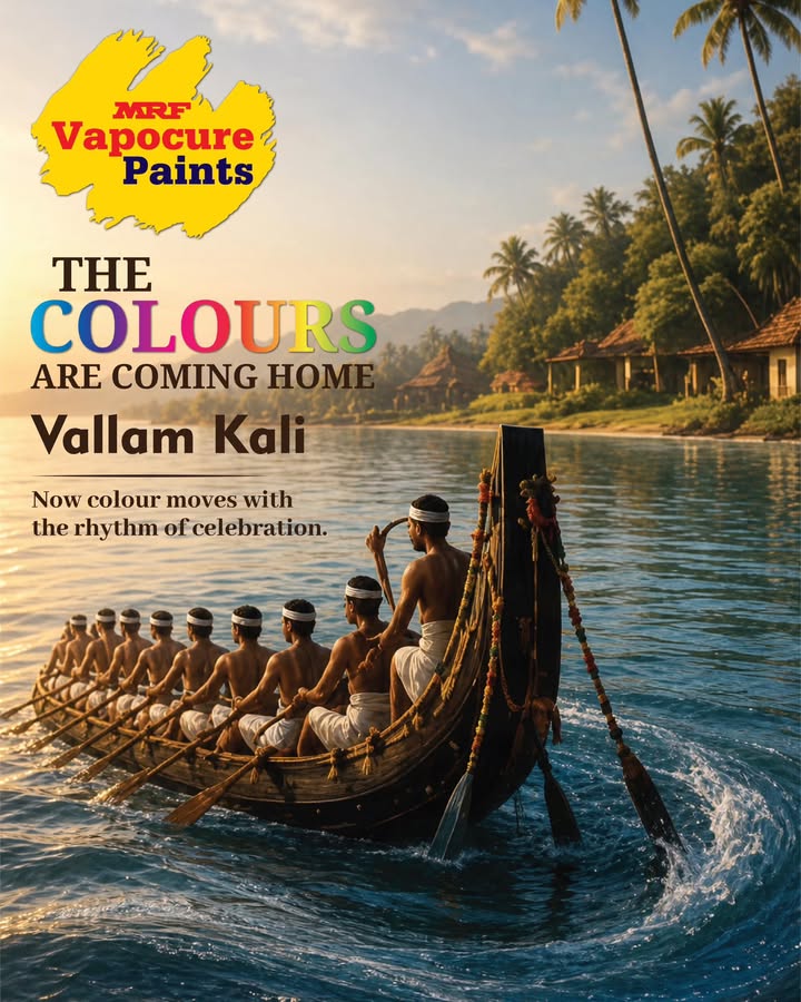 Tradition takes the lead, and every stroke of colour joins the celebration