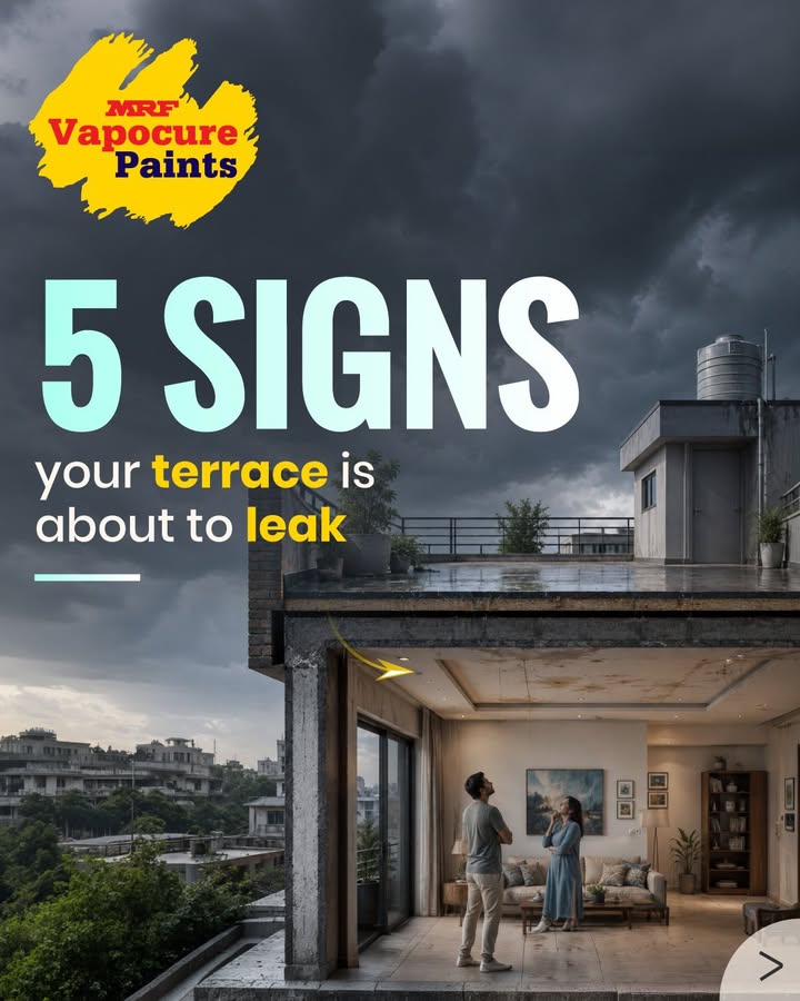 Every monsoon leak begins with a sign you ignored