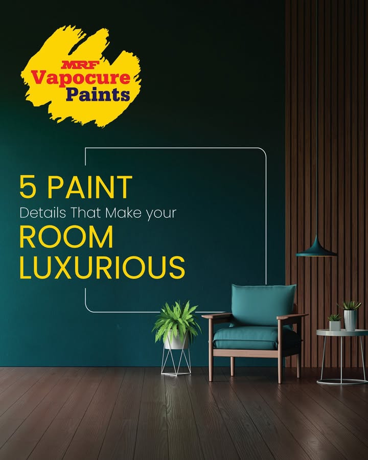  All five signs of luxury start right here, on your walls