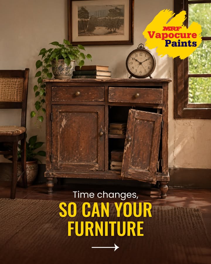 Every piece of furniture has its own character. The right colour brings it out, while the right finish completes the look