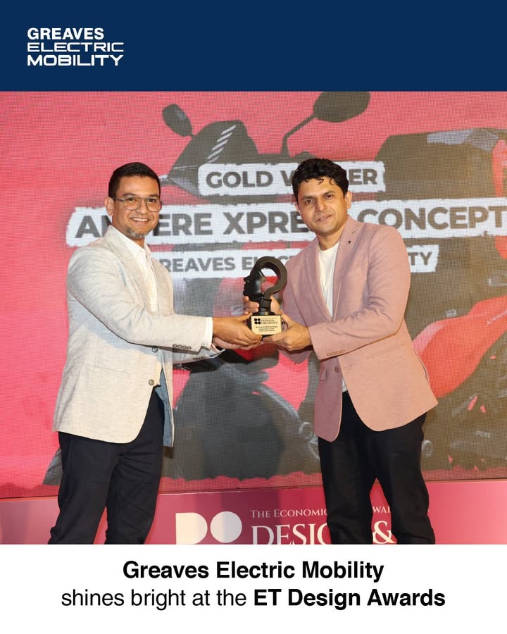 Greaves Electric Mobility wins big at the ET Design Awards Bringing home two prestigious wins across two breakthrough ...
