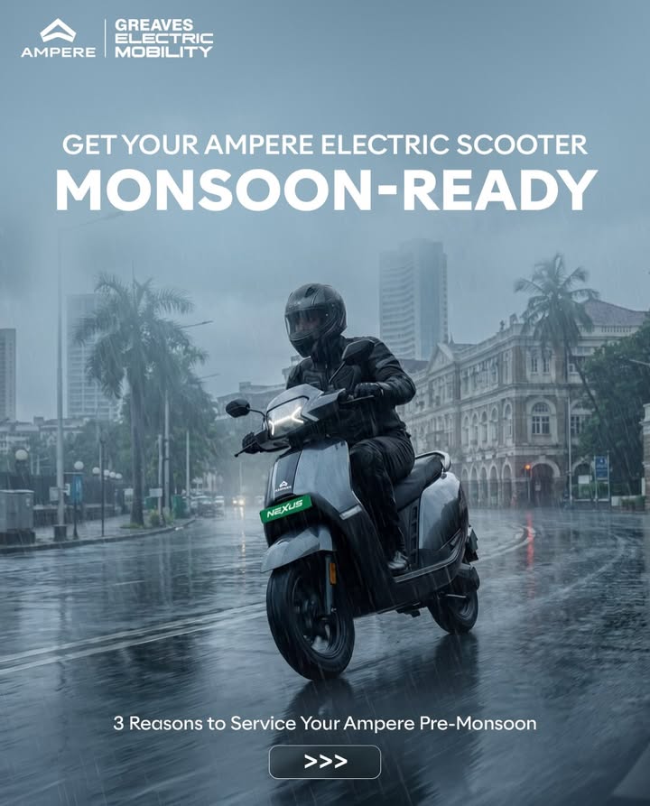 The monsoon is here. Make sure your Ampere is ready for it