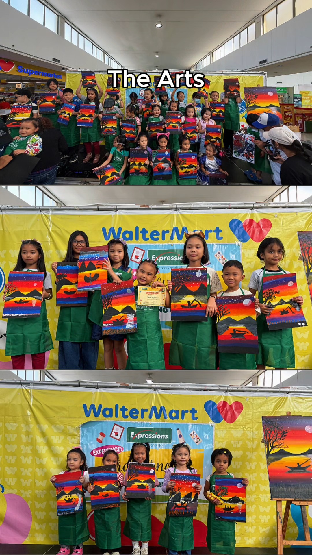 The Artist The Art Throwing back to our amazing little artists during the Crafternoon ARTS FUN DAY at WalterM...