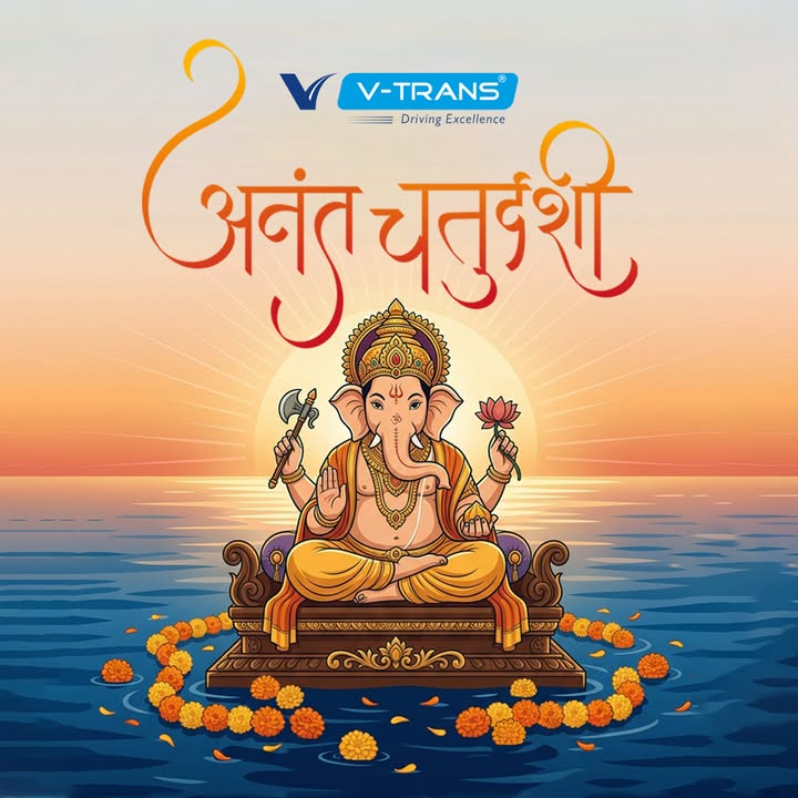 With gratitude in our hearts, we bid farewell to Bappa on Anant Chaturdashi