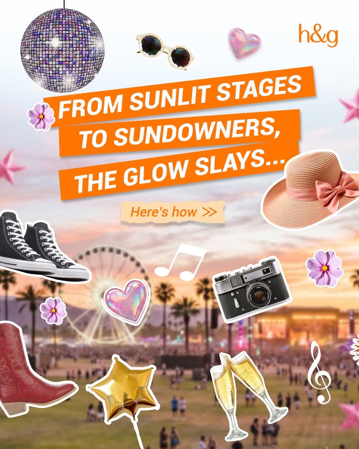 Music loud, sun louder But the glow Still intact If its not heat proof, sweat proof, and festival proof...