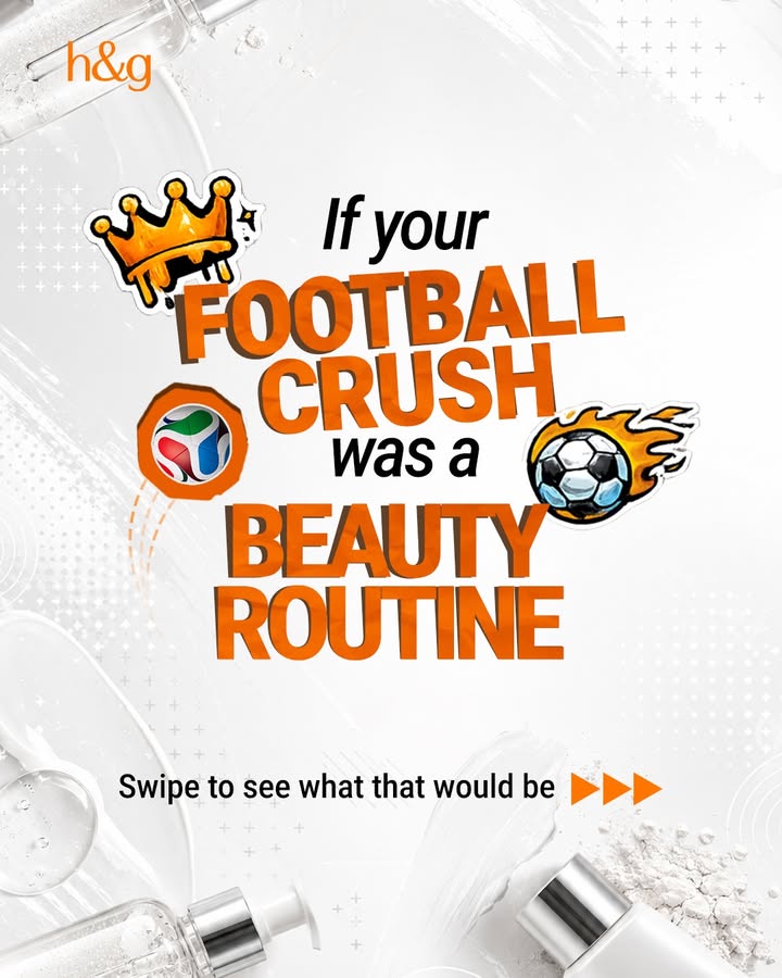 Turns out football preferences and beauty preferences have more in common than we thought Swipe through, pick your ...