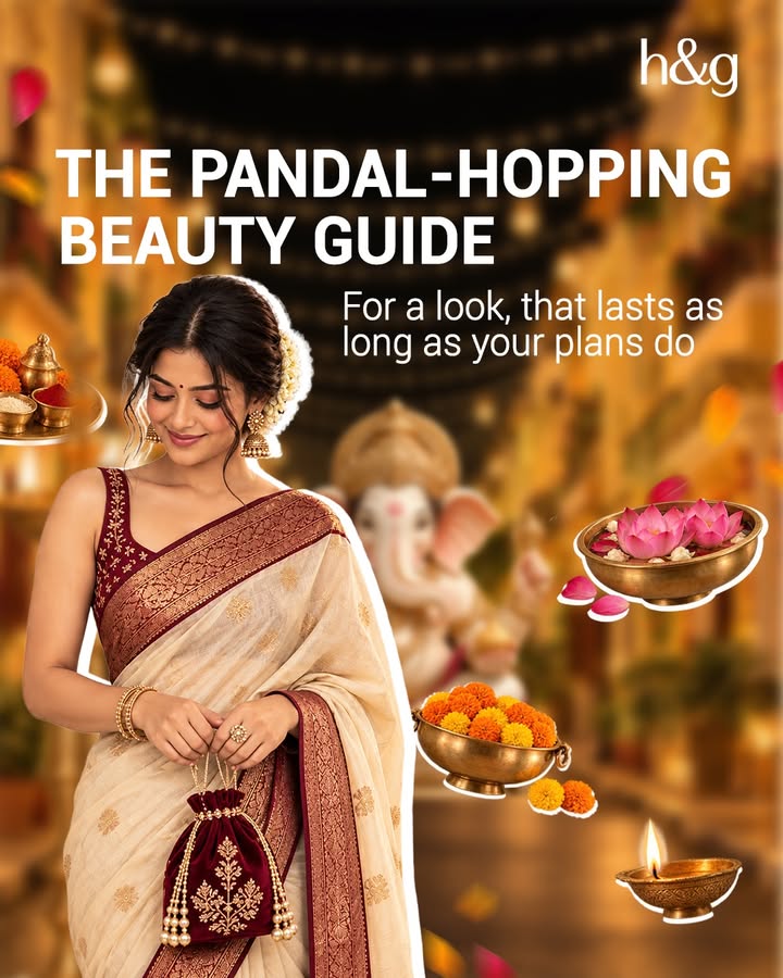 If the pandal hopping lasts all night, the look better keep up Get your festive beauty lineup Health Glow Faces ...