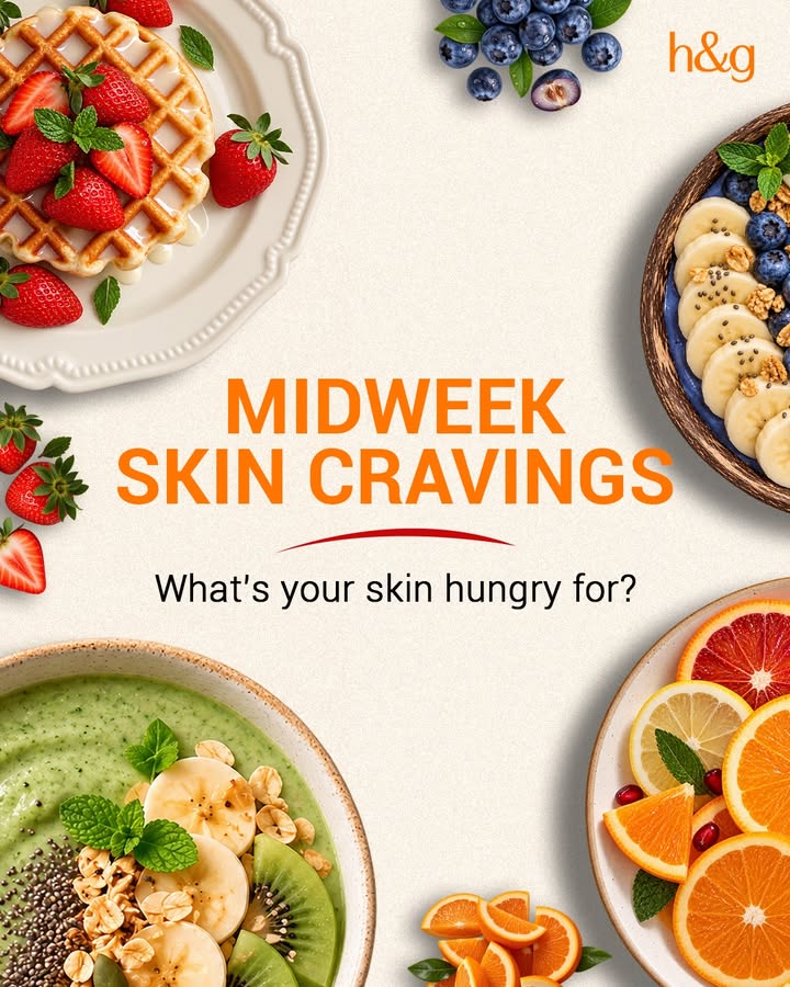 Your skin called. Its hungry. Good thing the midweek menu is looking this good