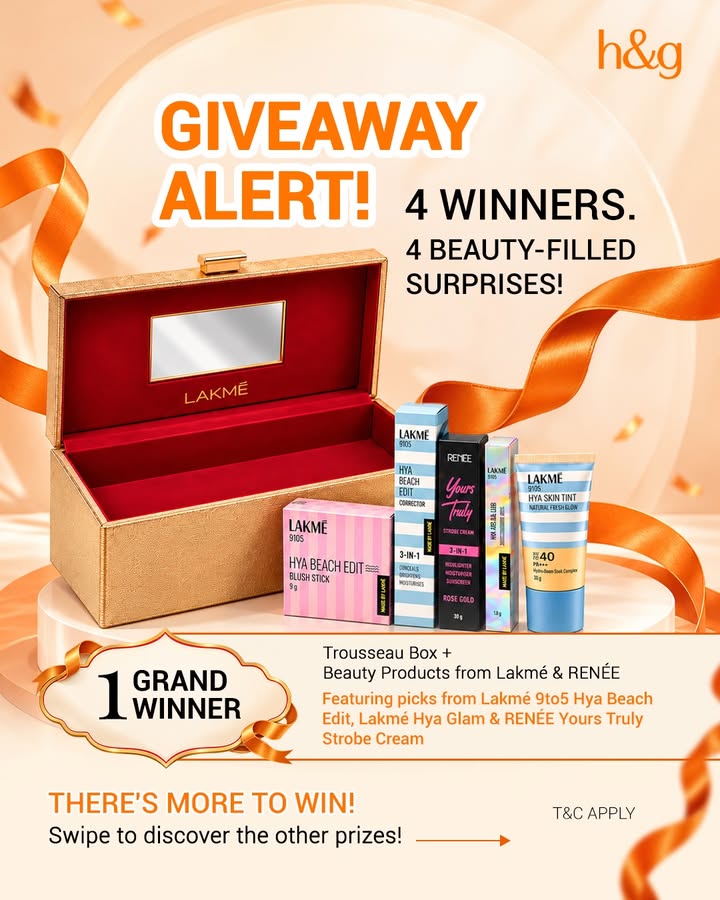 Wedding to attend Party plans lined up Your next beauty haul could be on us Were treating 4 lucky winners to bea...