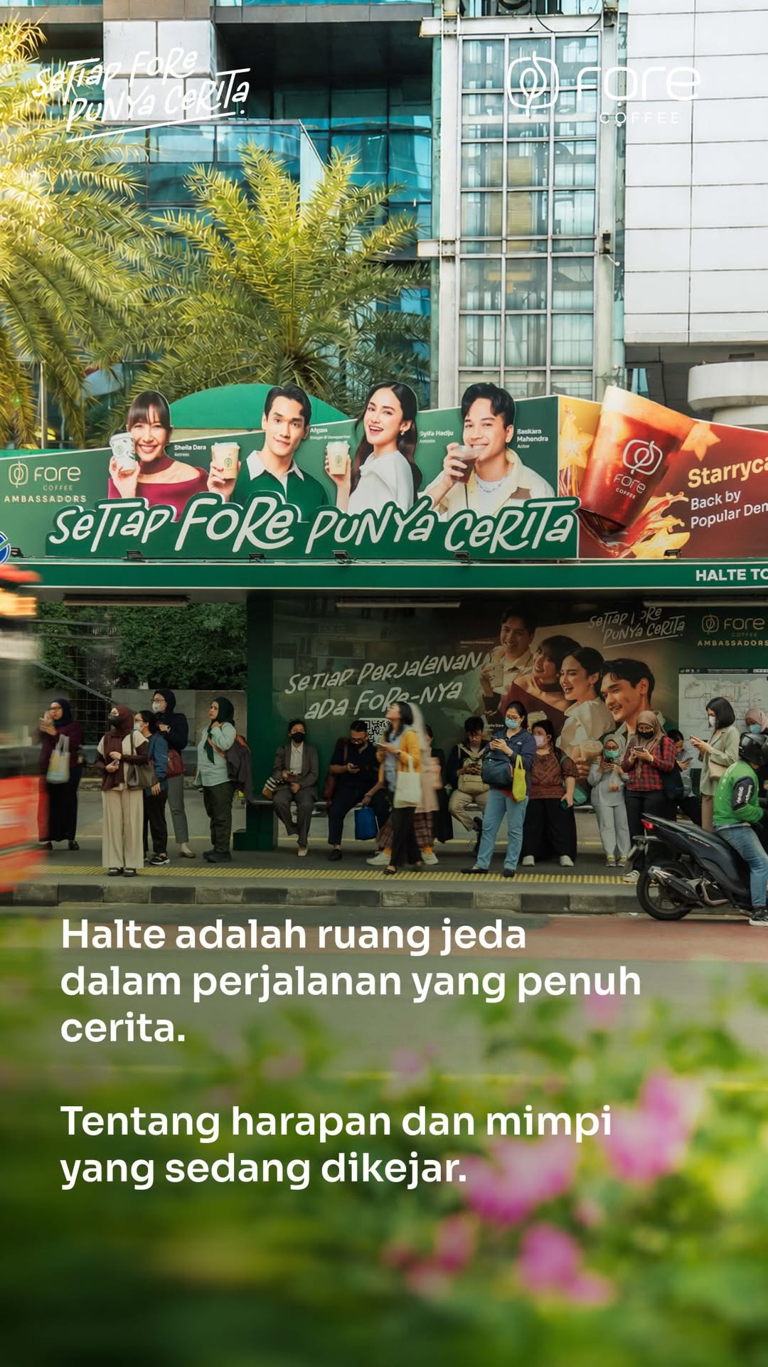 Setiap hari selalu membawa cerita yang berbeda