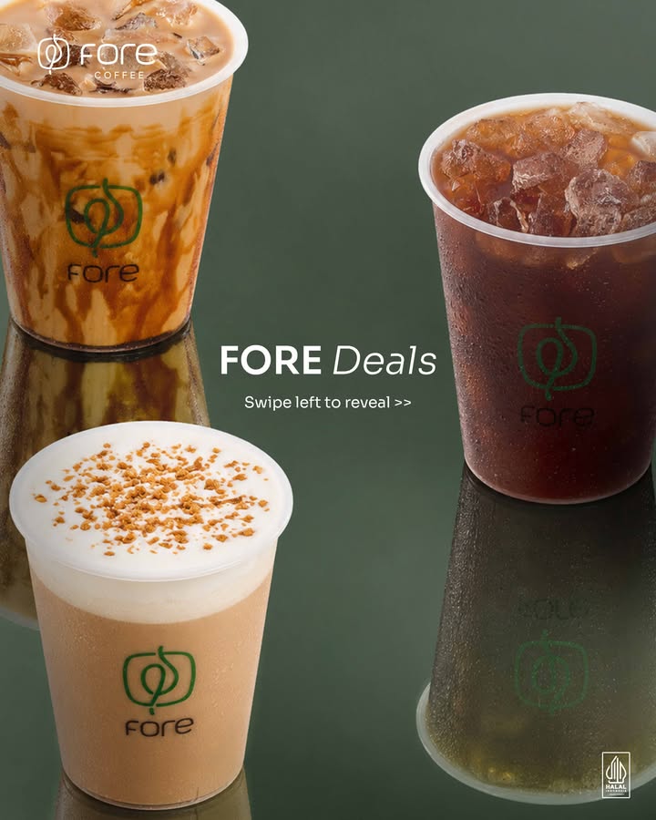 Fore Deals is calling... Kalau kamu lagi cari alasan buat ngopi hari ini, ini dia jawabannya