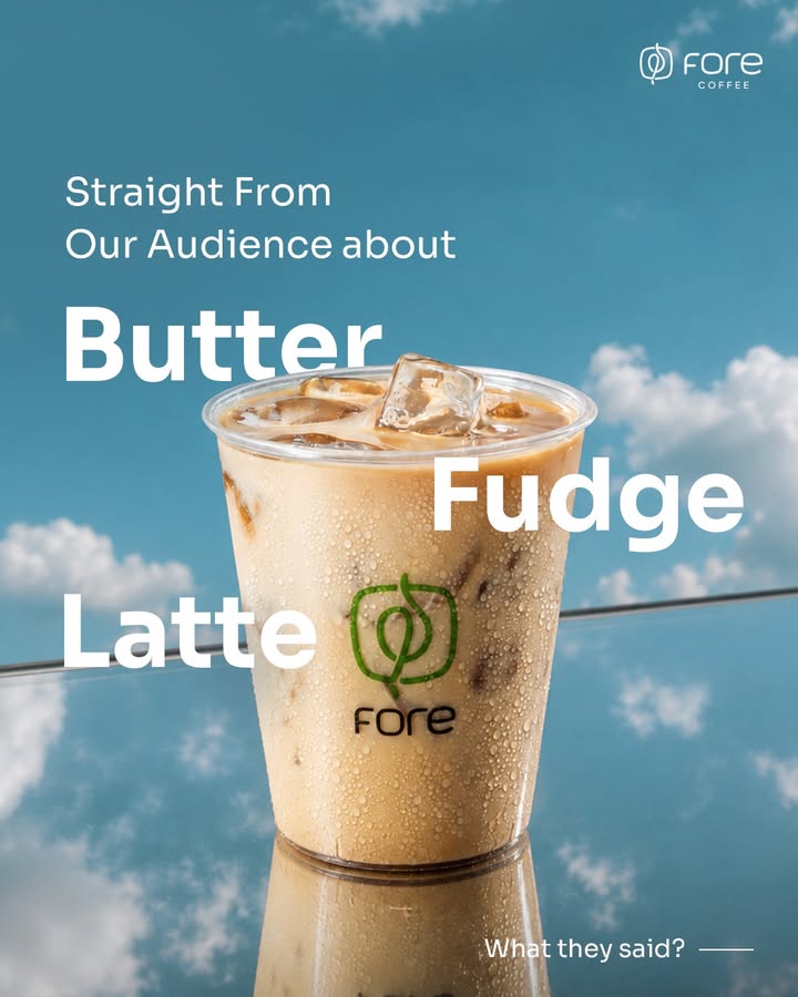Katanya, Butter Fudge Latte punya that balanced nutty taste Tapi yang paling seru, dengar langsung dari kamu yang sudah...