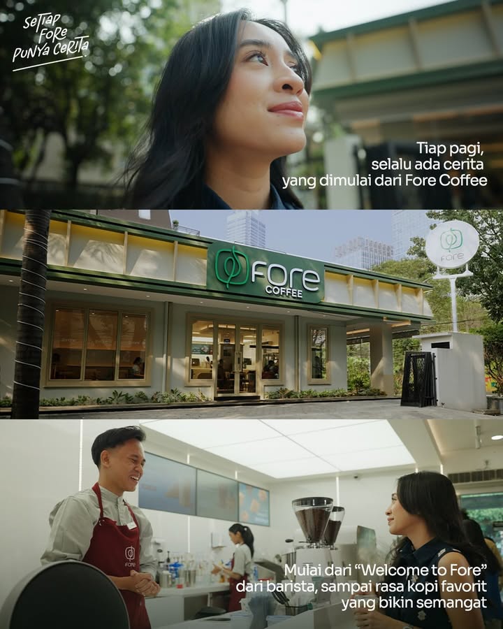 Ada banyak cerita yang dimulai di Fore Coffee