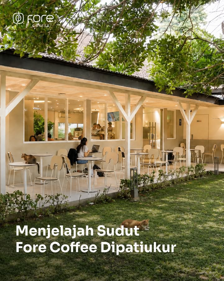 Setiap Fore Punya Cerita, kali ini cerita di Fore Coffee Dipatiukur, setiap sudutnya punya ruang untuk bercerita sambil meni...