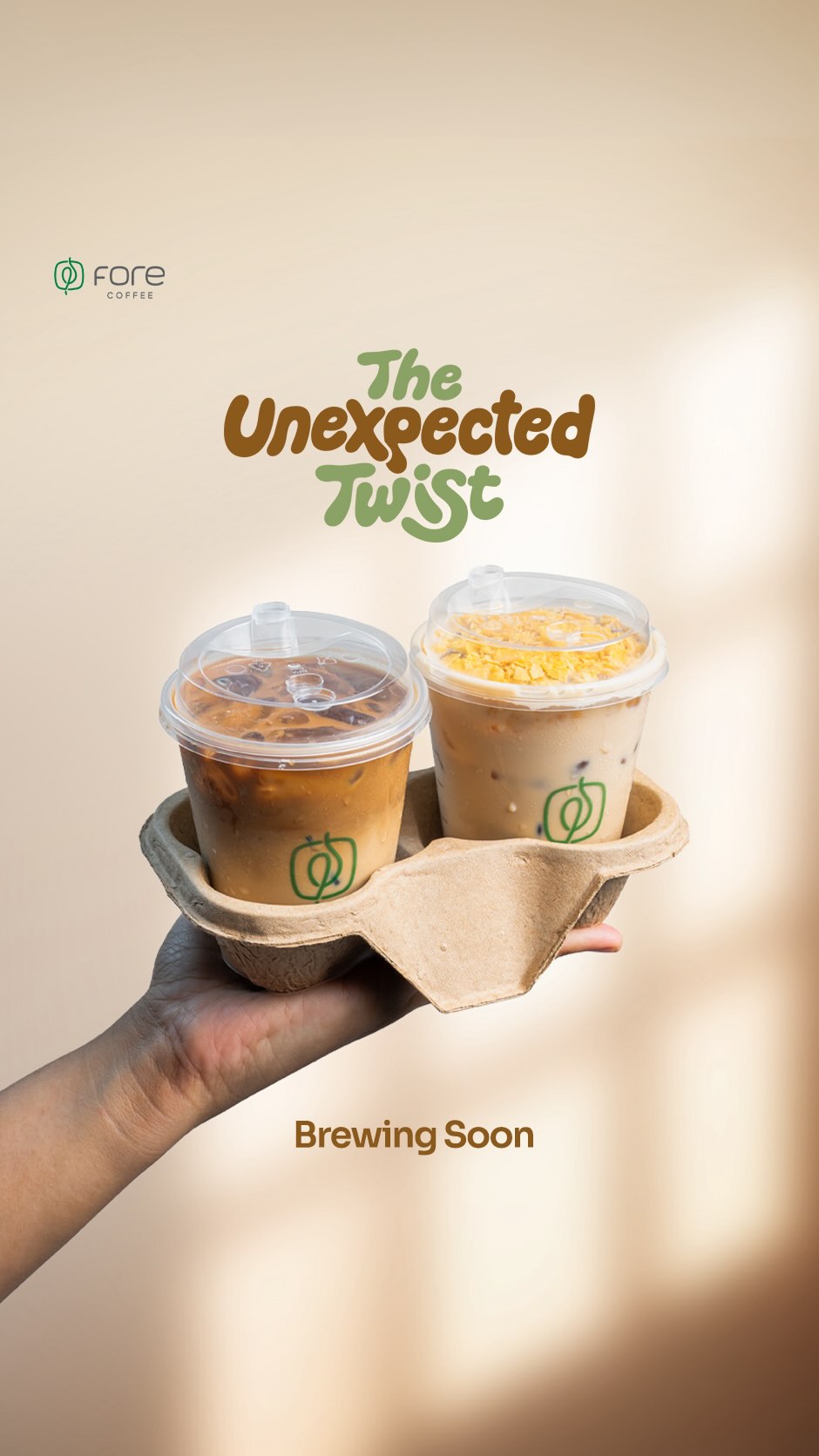 A little unexpected. A little different. Can you guess whats coming ForeCoffee