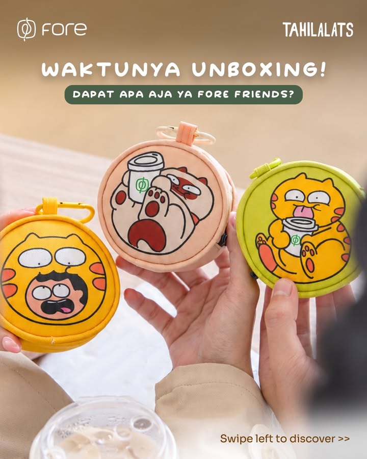 Waah, ternyata udah banyak yaa yang bawa pulang fweens barunya yaa Kamu paling mau yang mana nih Kalau kata Foremin k...