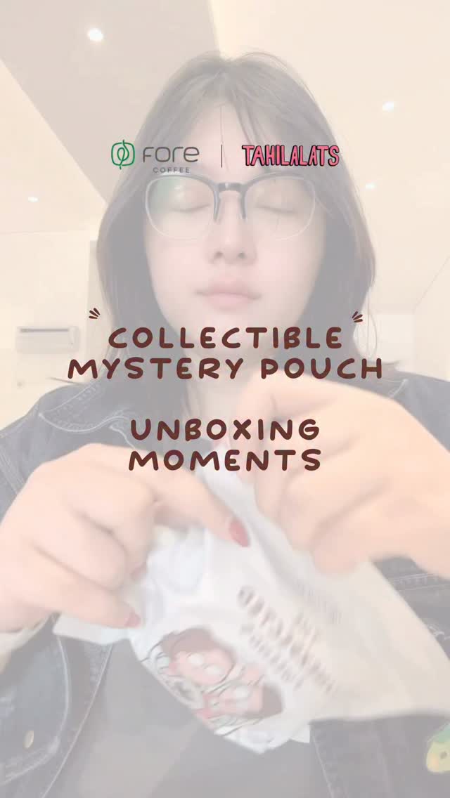 Unboxing Collectible Mystery Pouch ternyata bikin deg degan juga yaa Udah dapet pouch yang mana nih, Fore Friends M...