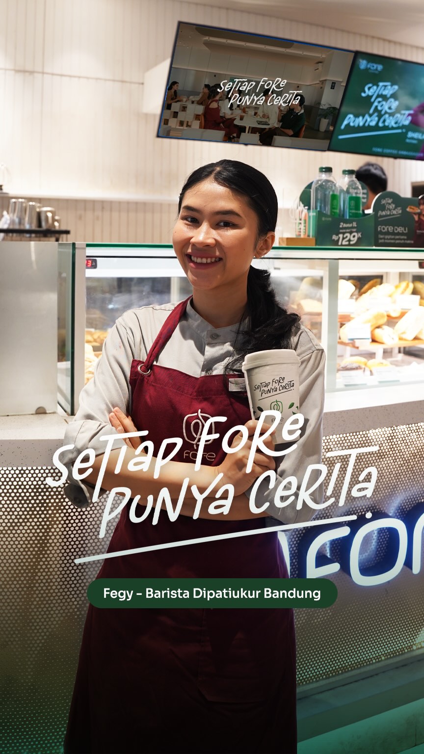 Kali ini, ada cerita yang datang dari Fore Coffee Dipatiukur, Bandung